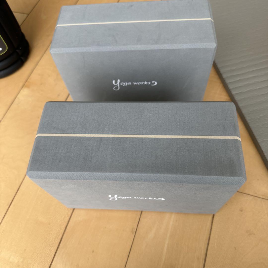 Yoga works ヨガブロック　トリガーポイント　マットまとめ売りヨガセット
