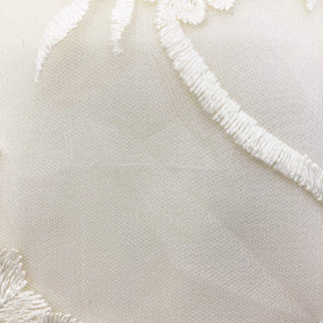 ROBE de FLEURS ローブドフルール 刺繍レース×サテン キャバドレス