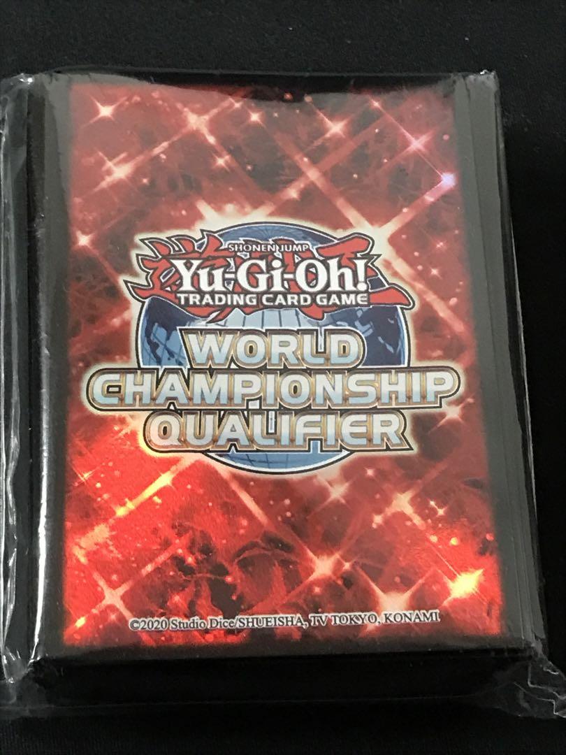 遊戯王 WCQ 2023 スリーブ 赤 80枚 未開封 - 遊戯王OCG デュエル