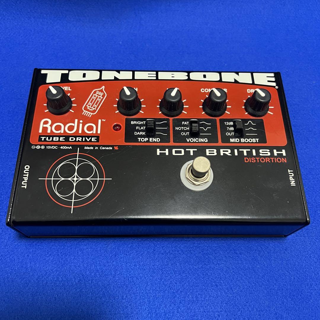 注意あり　RADIAL TONEBONE HOT BRITISH エフェクター