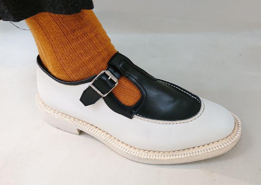 courtley&sons ストラップシューズ