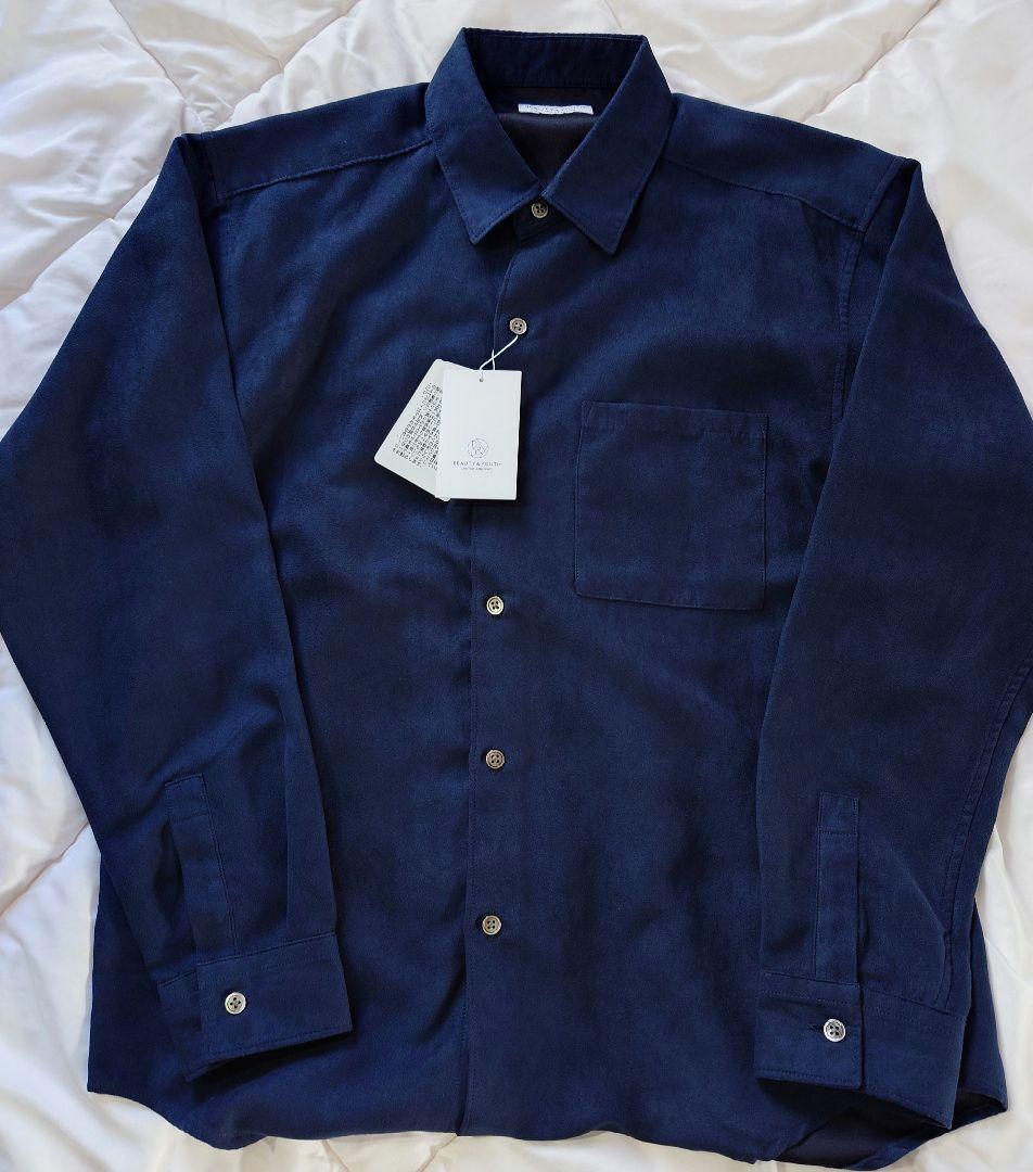 BEAUTY＆YOUTH WARDROBE SMART スエードライク シャツ