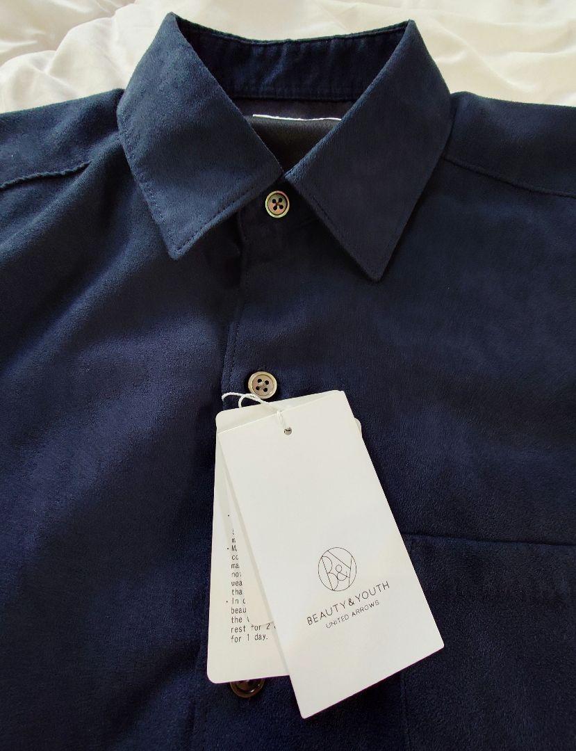 BEAUTY＆YOUTH WARDROBE SMART スエードライク シャツ