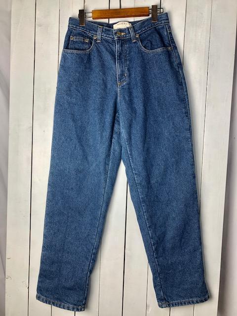 00's LLビーン ネルライナー ストレート カラーデニム パンツ (32×34) カーキ系 00年代 メキシコ製 旧タグ オールド LL.Bean 00's LLビーン ネルライナー ストレート カラーデニム パンツ