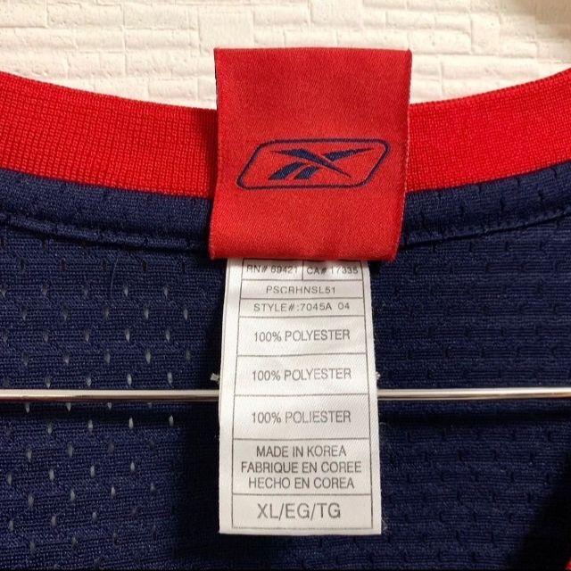 極希少品】アイバーソン Reebok USA ユニフォーム ネイビー XL