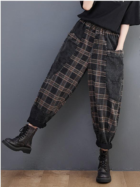 大きいサイズ レディース　デニム　パンツ　ウエストゴム　 新品
