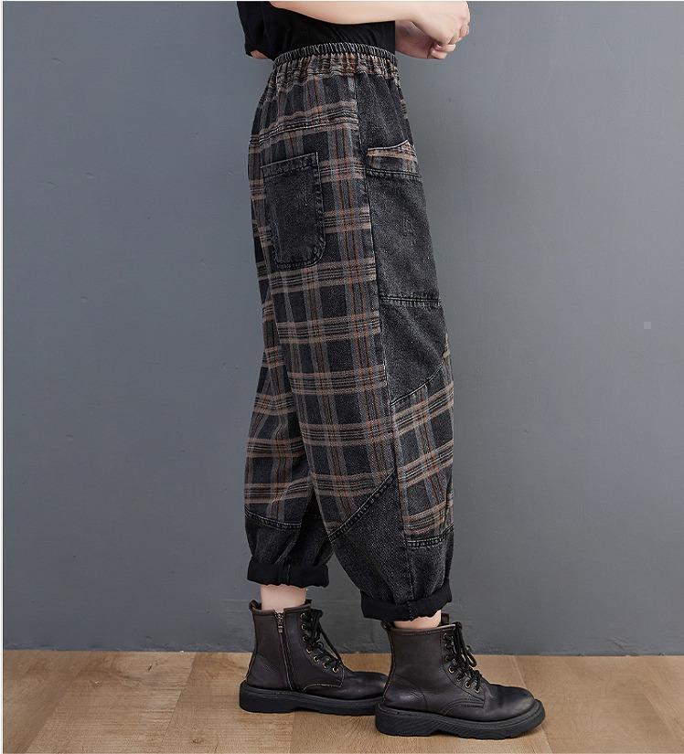 大きいサイズ レディース　デニム　パンツ　ウエストゴム　 新品