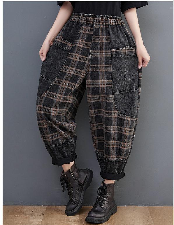 大きいサイズ レディース　デニム　パンツ　ウエストゴム　 新品