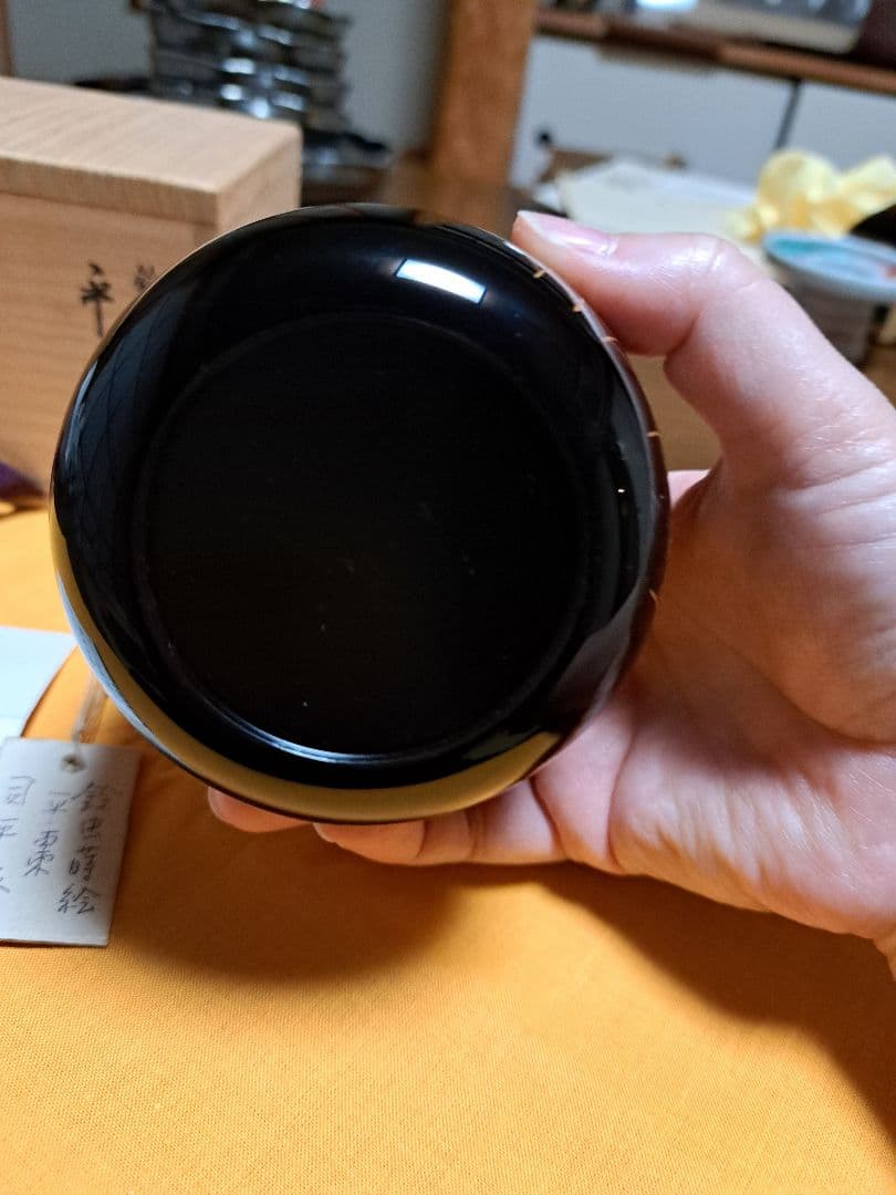 新井司平 鈴虫平棗目立った傷や汚れなし