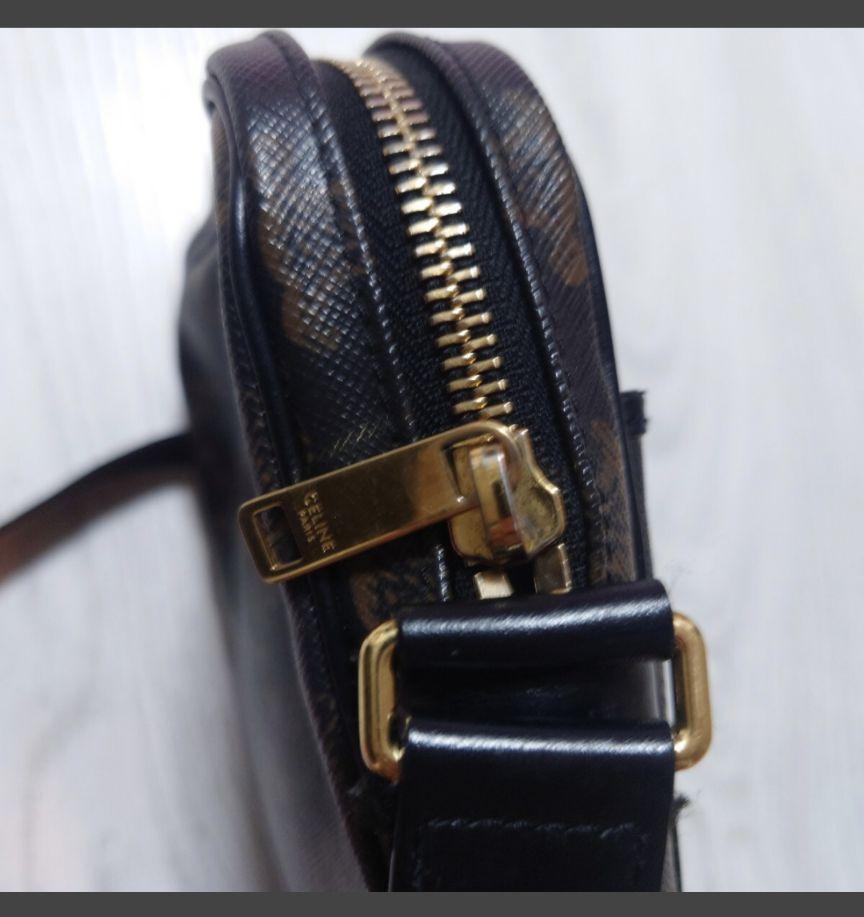 【国内発送★CELINE】トリオンフキャンバスメッセンジャーバッグ CELINE◇トリオンフキャンバス ミディアムメッセンジャーバッグ