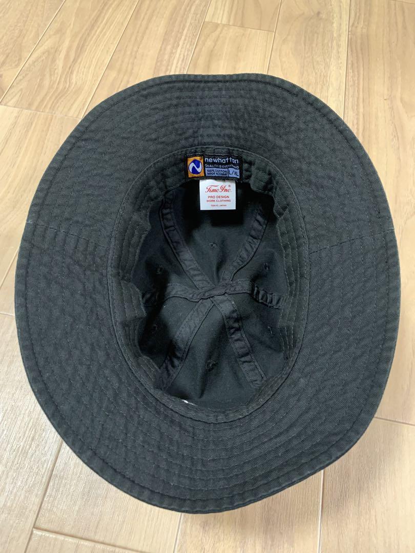 TIMC INC. 東京インディアンズ BUCKET HAT L/XL timc inc hat ハット black L/XL 東京インディアンズ