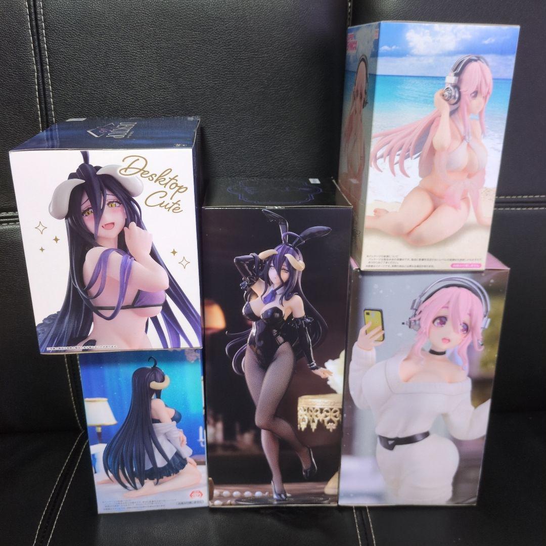 アルベドフィギュア すーぱーそに子フィギュア まとめ売り ５点セット②
