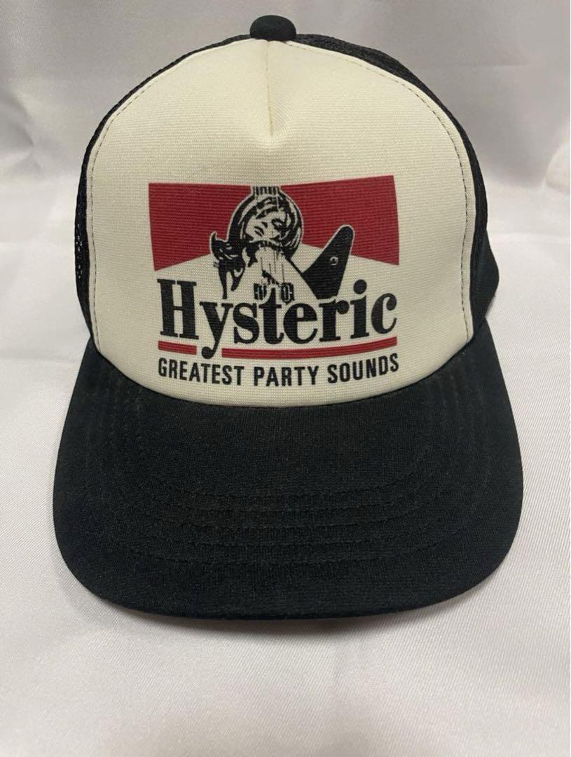 即購入◯HYSTERIC GLAMOUR Guitar Girl MeshCap HYSTERIC GLAMOUR]GUITAR GIRL メッシュキャップ/BLACK