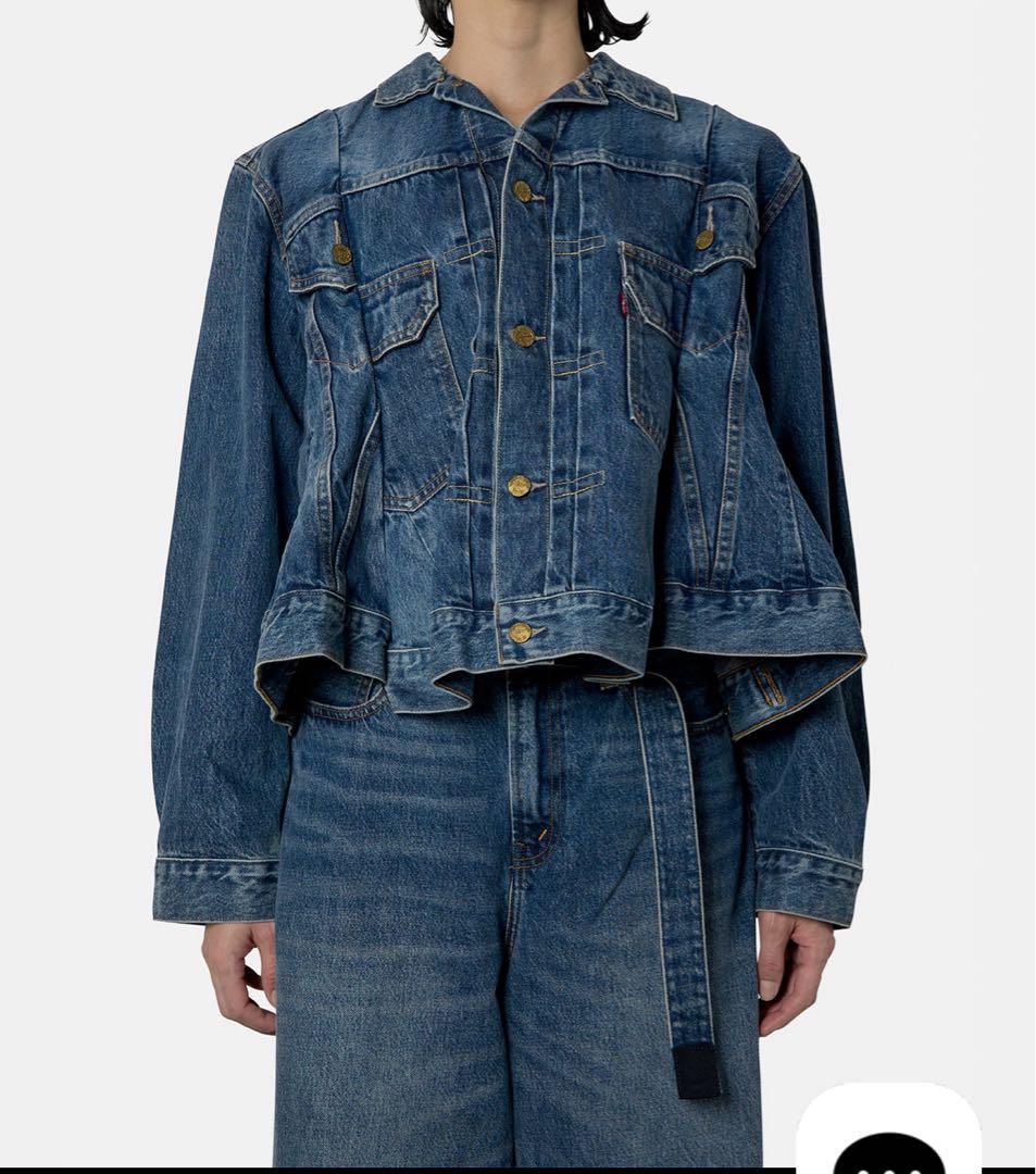 新品未使用】Levi's® × sacai デニムジャケット サイズ2 - メルカリ