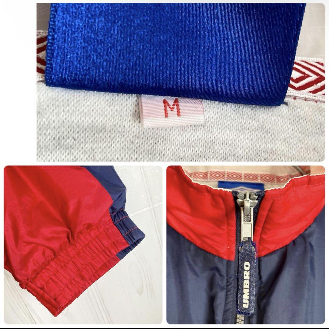 希少 90s UMBRO 刺繍ロゴ ナイロンジャケット 赤 XXL 菅田将暉 希少 90s UMBRO 刺繍ロゴ ナイロンジャケット 赤 XXL 菅田将暉