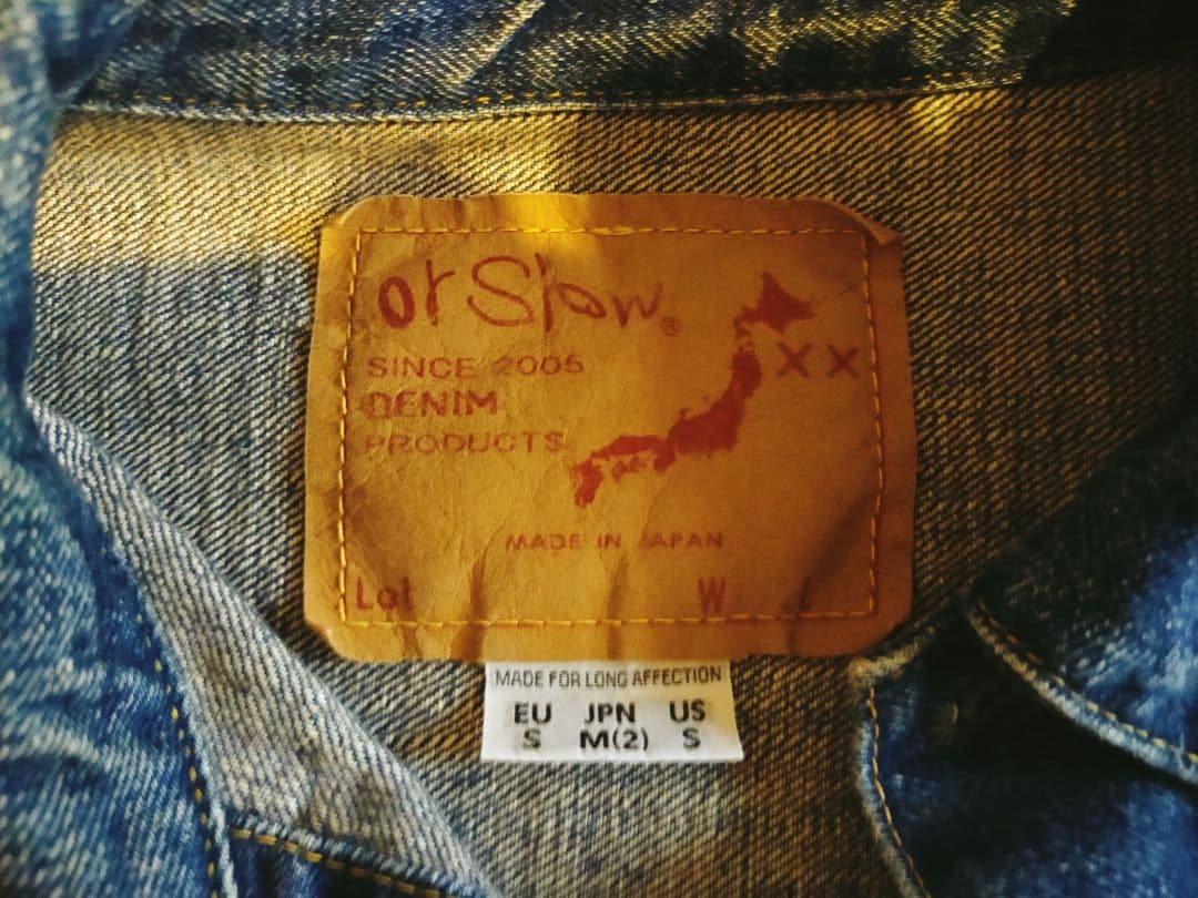 orSlow デニムジャケット Мサイズ