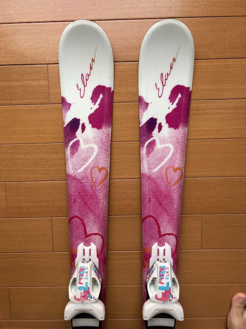 新しい到着 エラン 子供 (おまけのストック)ジュニア スキー 120 スキー板 スキー