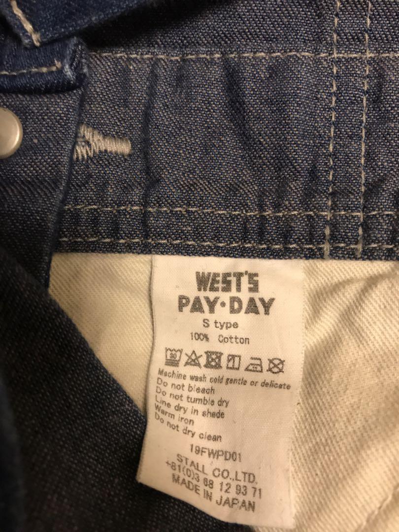 payday オーバーオール　インディゴ