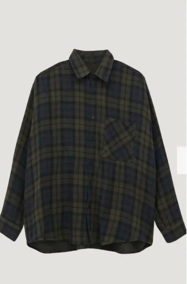 Bargiee REAF GAUZE CHECK SHIRTS シャツ 新しいファッション - Bargiee REAF GAUZE CHECK SHIRTS シャツ