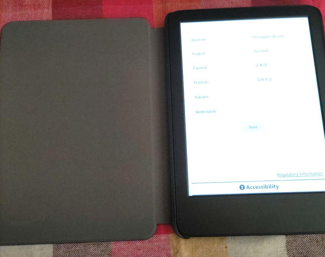 Amazon Kindle(第11世代2024年発売ブラック） 純正カバー付き amazon Kindle 第11世代 16GB ブラック 2024年発売モデル 6