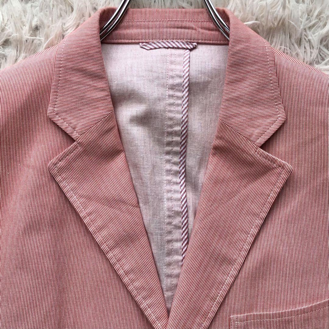 定価4万 新品 ストレッチリネン L】ジーゲラン テーラード