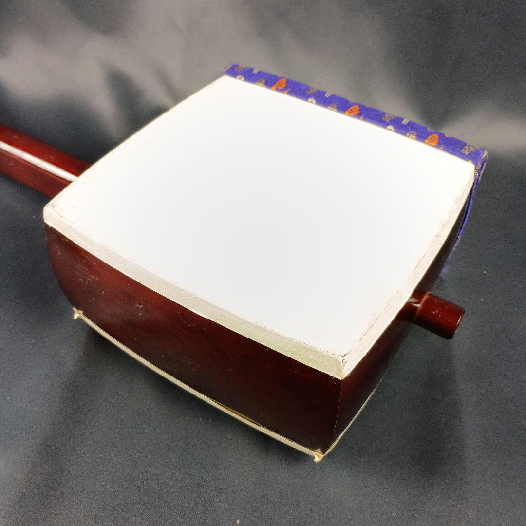 最高品質を待つ！ 和楽器 三味線 本体目立った傷や汚れなし 復活の