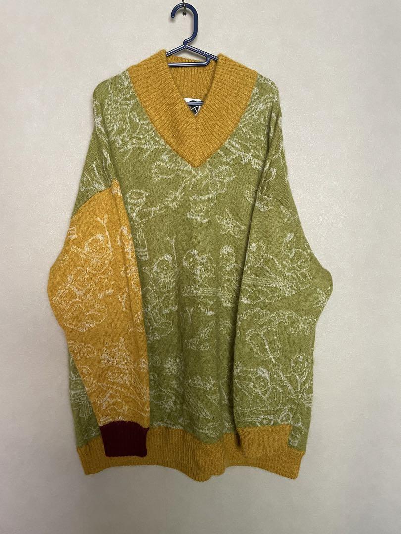 ヤンヤン　YanYan　モヘアオーバーサイズニット　未使用
