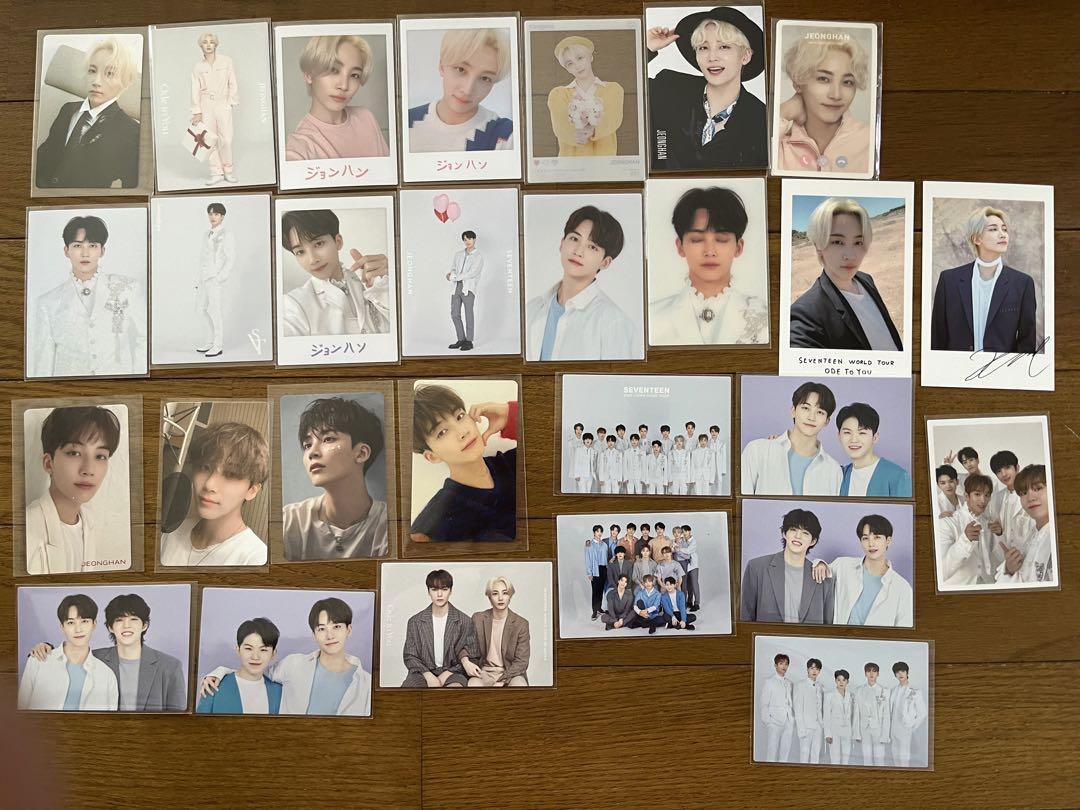 【予約販売品】 SEVENTEEN まとめ売り グッズ トレカ ジョンハン セブチ K-POP・アジア
