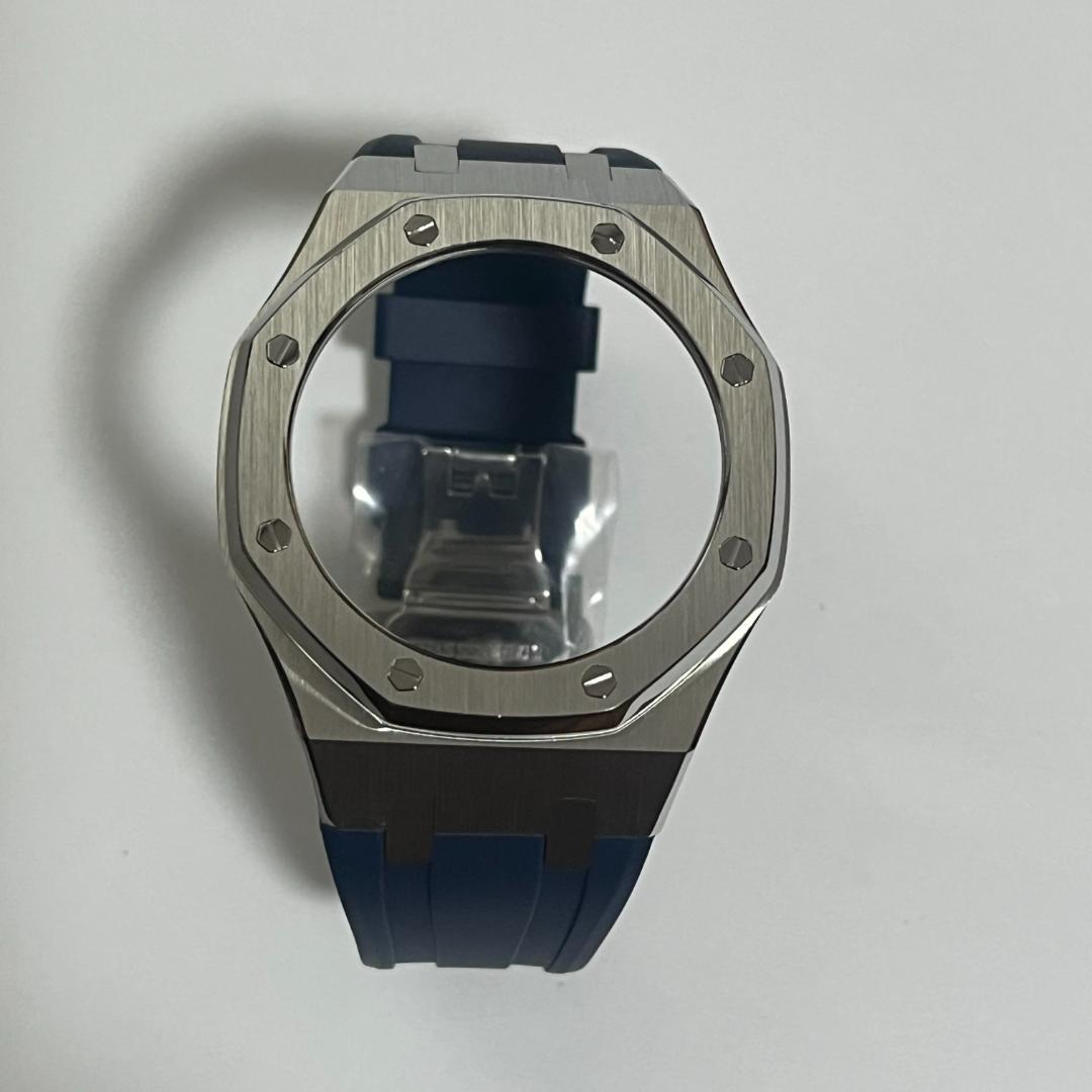 G-shock GA-2100 用 バンドケースセット シルバー ブルー G-shock GA-2100 用 バンドケースセット シルバー ブルー - メルカリ