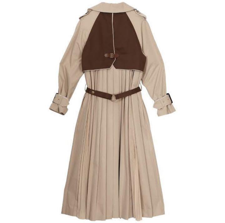 AMERI VINTAGE VARIOS BACK PLEATS TRENCH