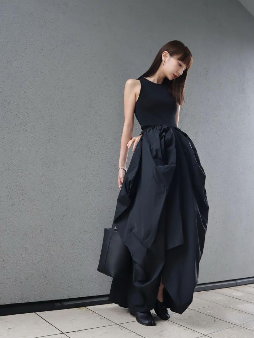 タグ有り正規店購入】louren docking cocoon dress