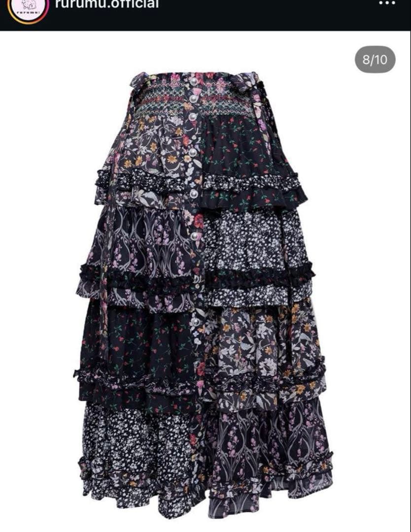 rurumu 2022ss スカート