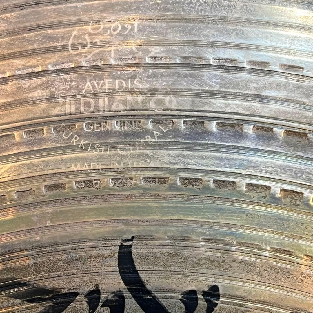 参加しやすい Avedis Scimitar HI HAT Top Bottom ペア 14 Zildjian
