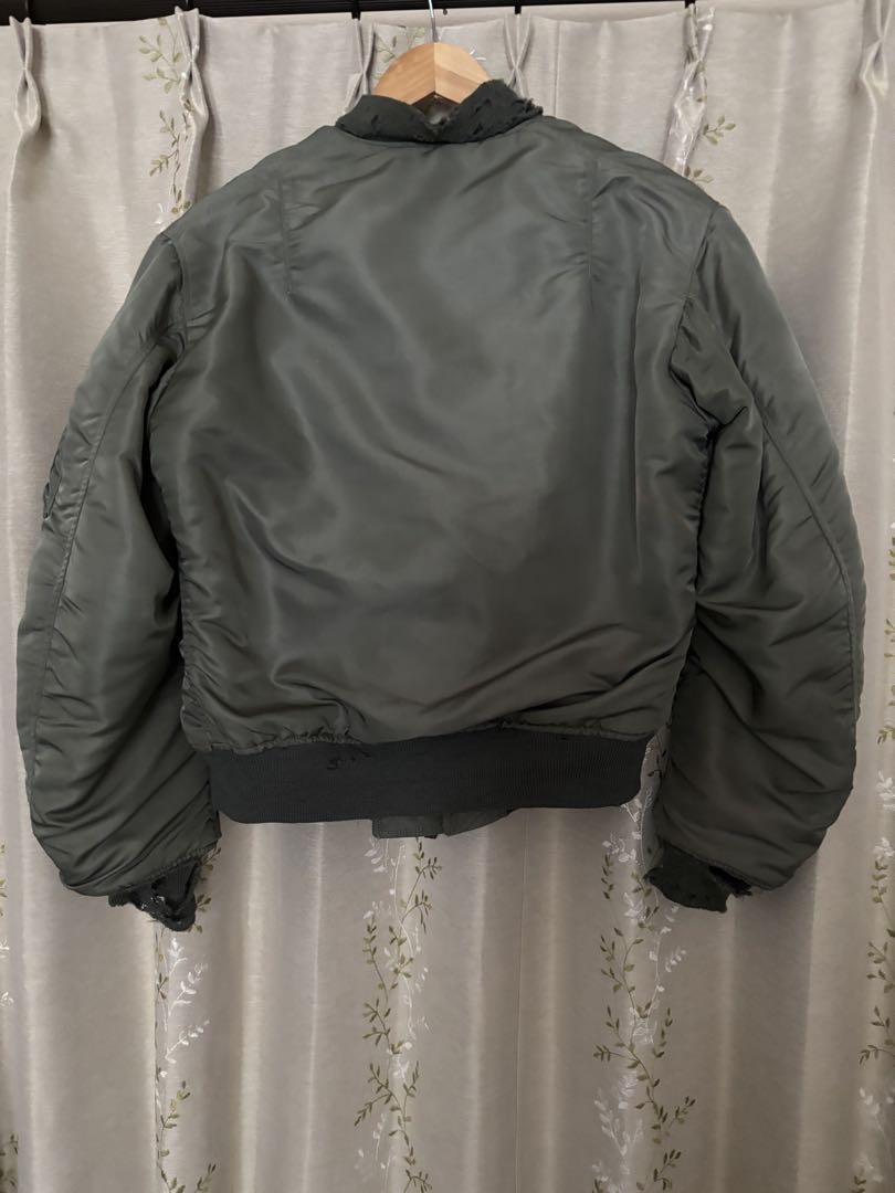 米軍実物 50s 60s MA-1 John Ownbey社製 黒タグ