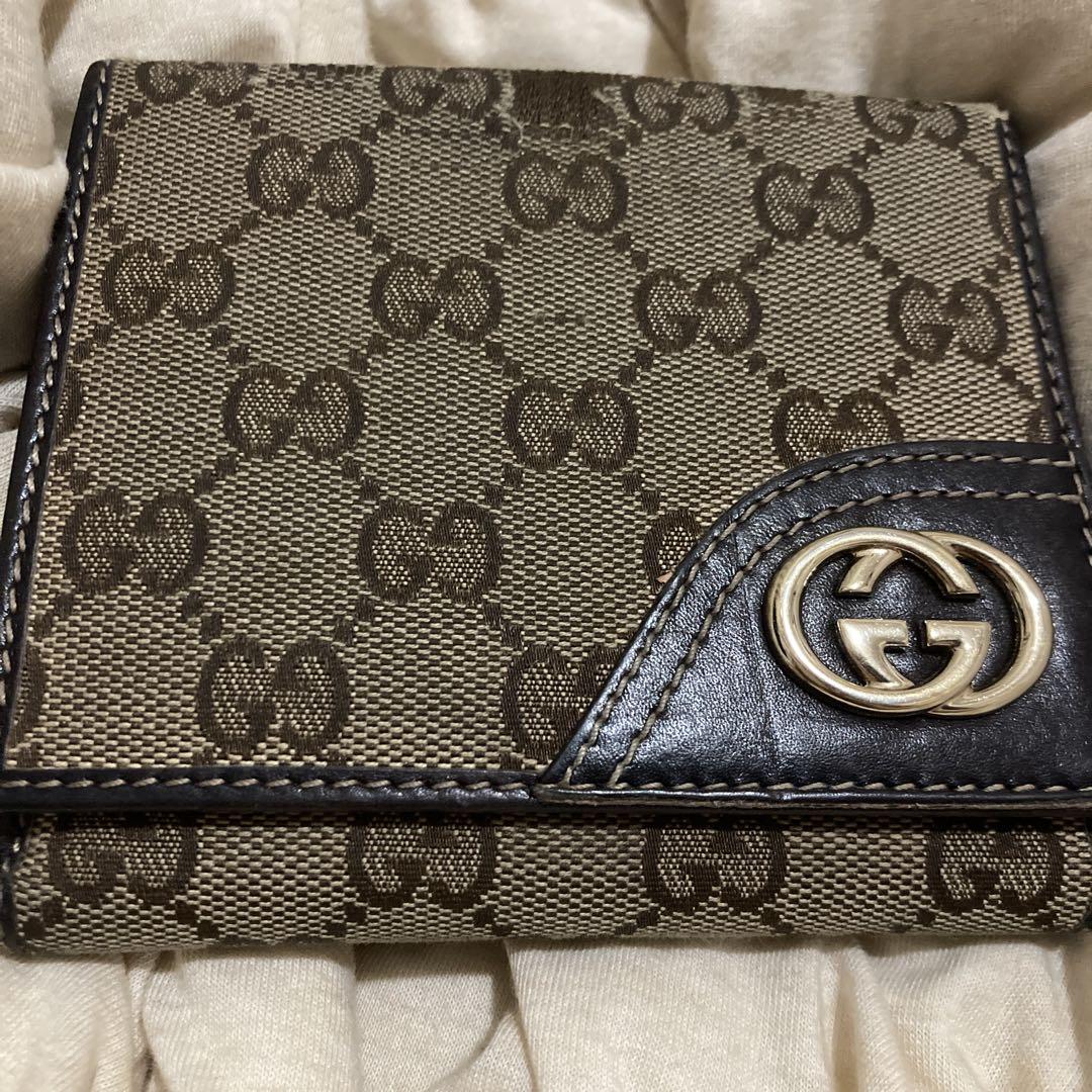 Gucci GG 三つ折り財布