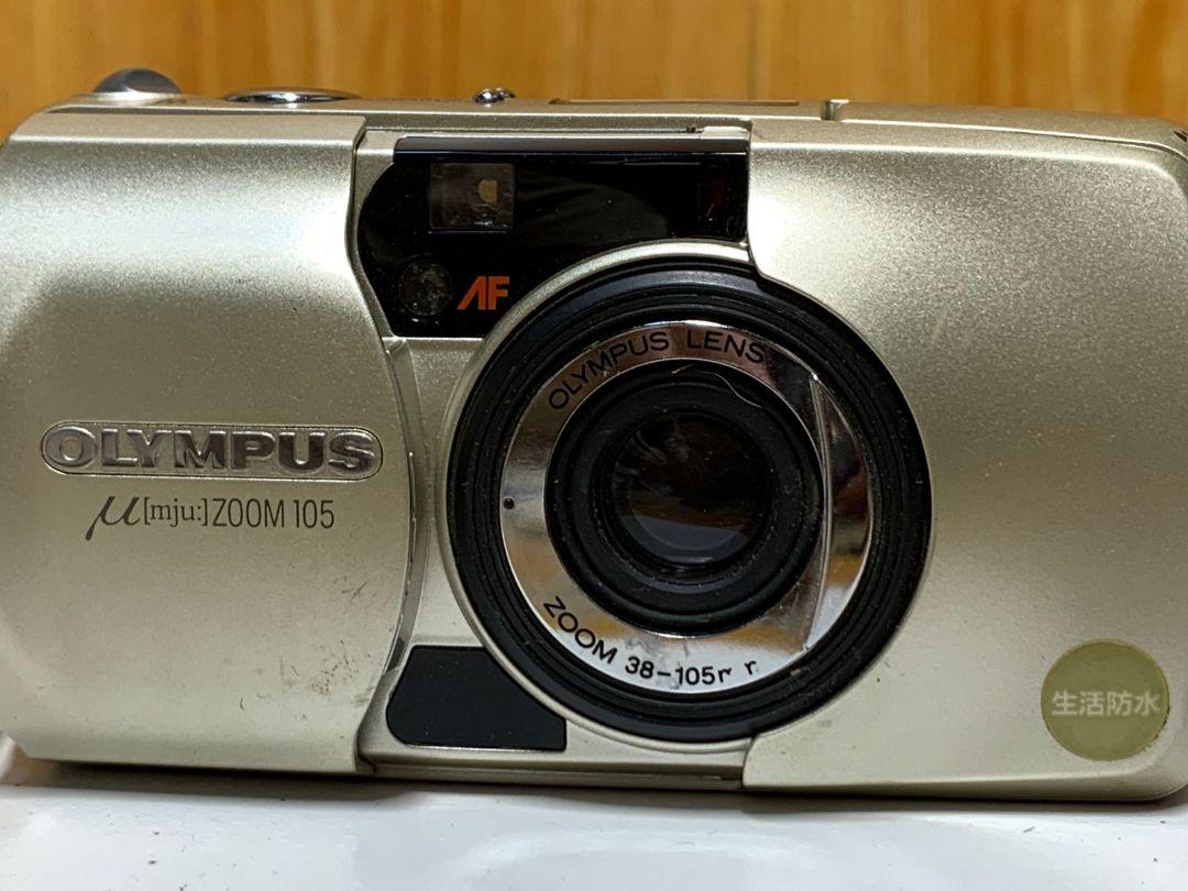 OLYMPUS コンパクトフィルムカメラ μ ［mju:］ フィルムカメラ】スマートなデザインで今人気のフィルム
