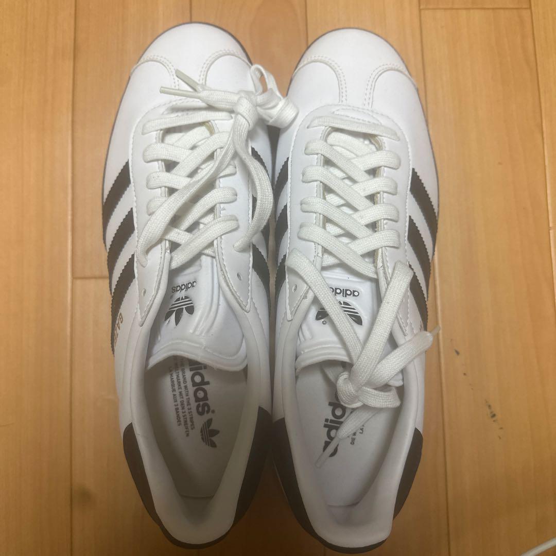 adidas GAZELLE ホワイト/ブラック