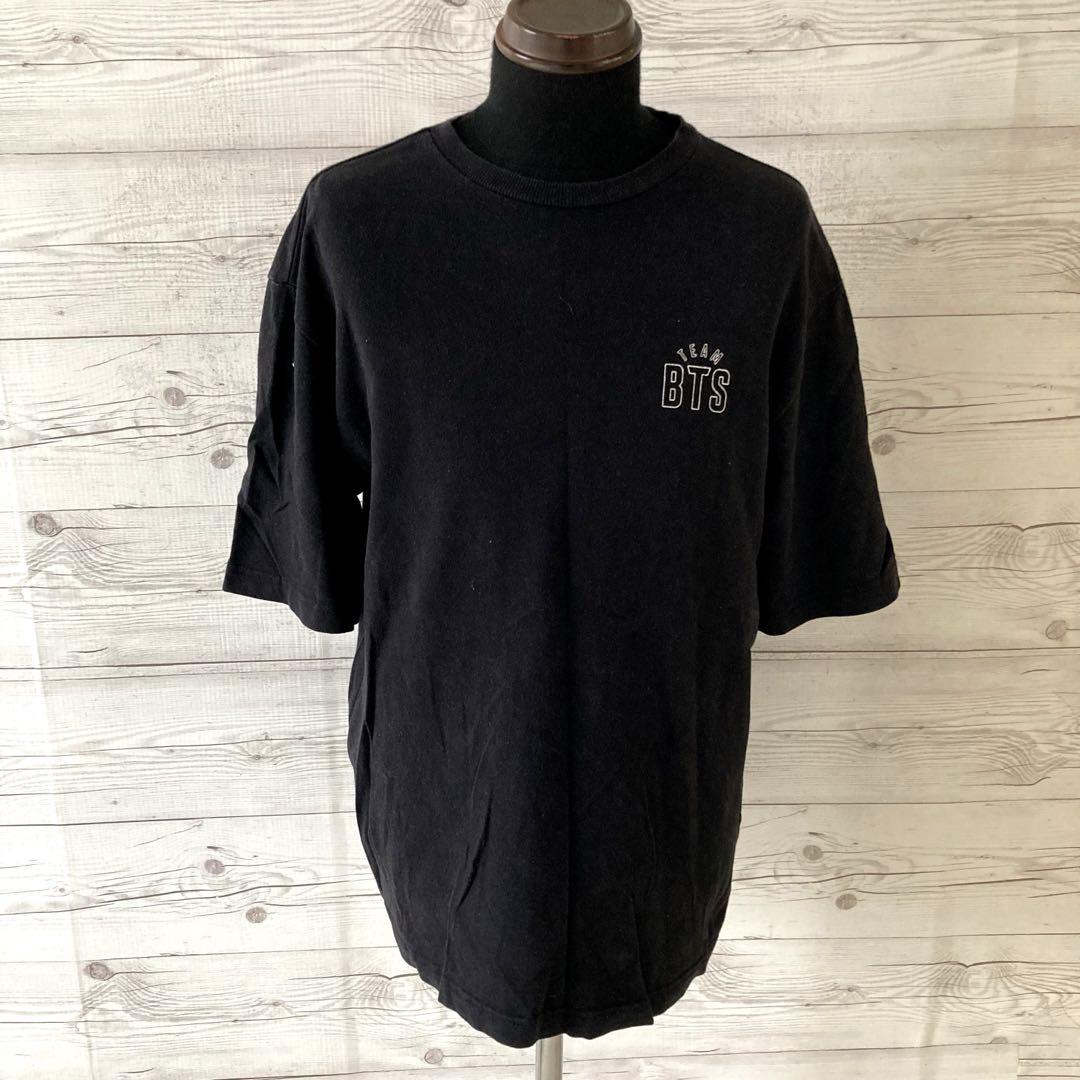 激レア BTS Jin 04 Tシャツ team BTS 黒 ポップアップストア