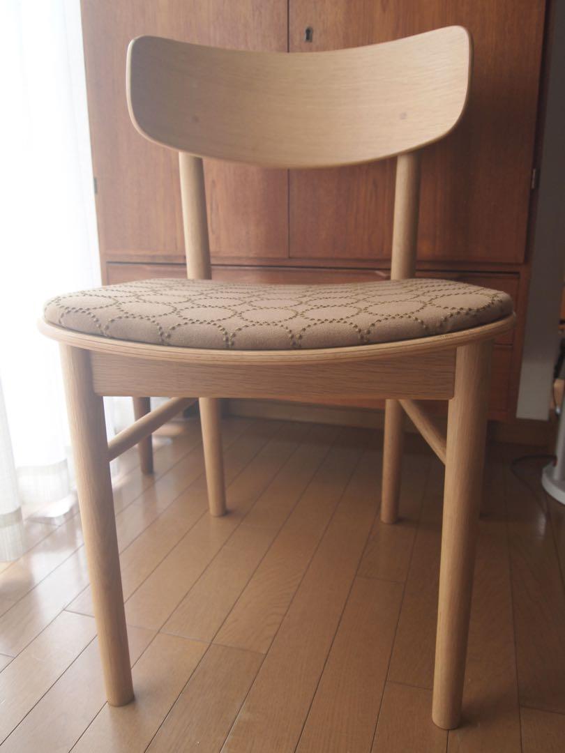 無印良品 ミナペルホネン ハンドメイド ラウンドチェアA