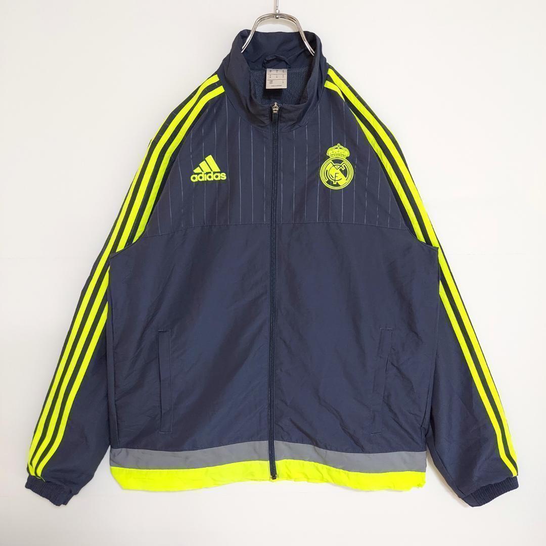 00s adidas レアルマドリード ナイロンジャケット ユーロサッカー レアルマドリード ナイロンジャケット adidas トラック