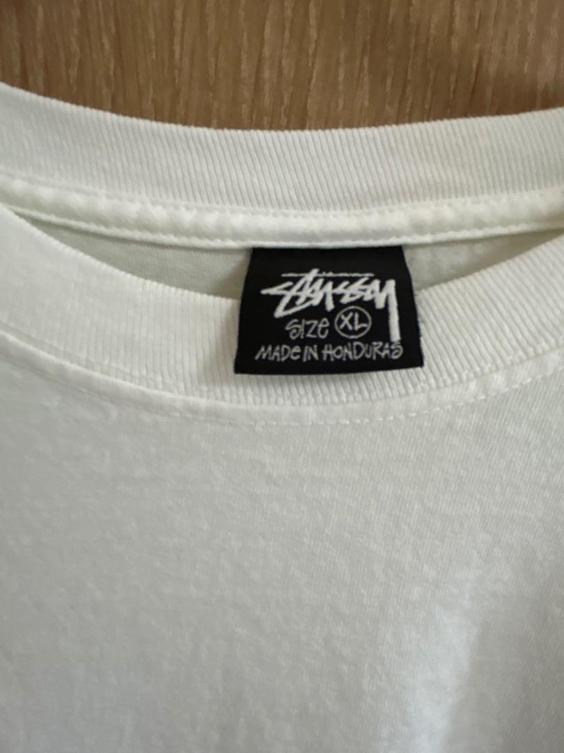 新作　Stussy 8ボールプリント Tシャツ XL ホワイト