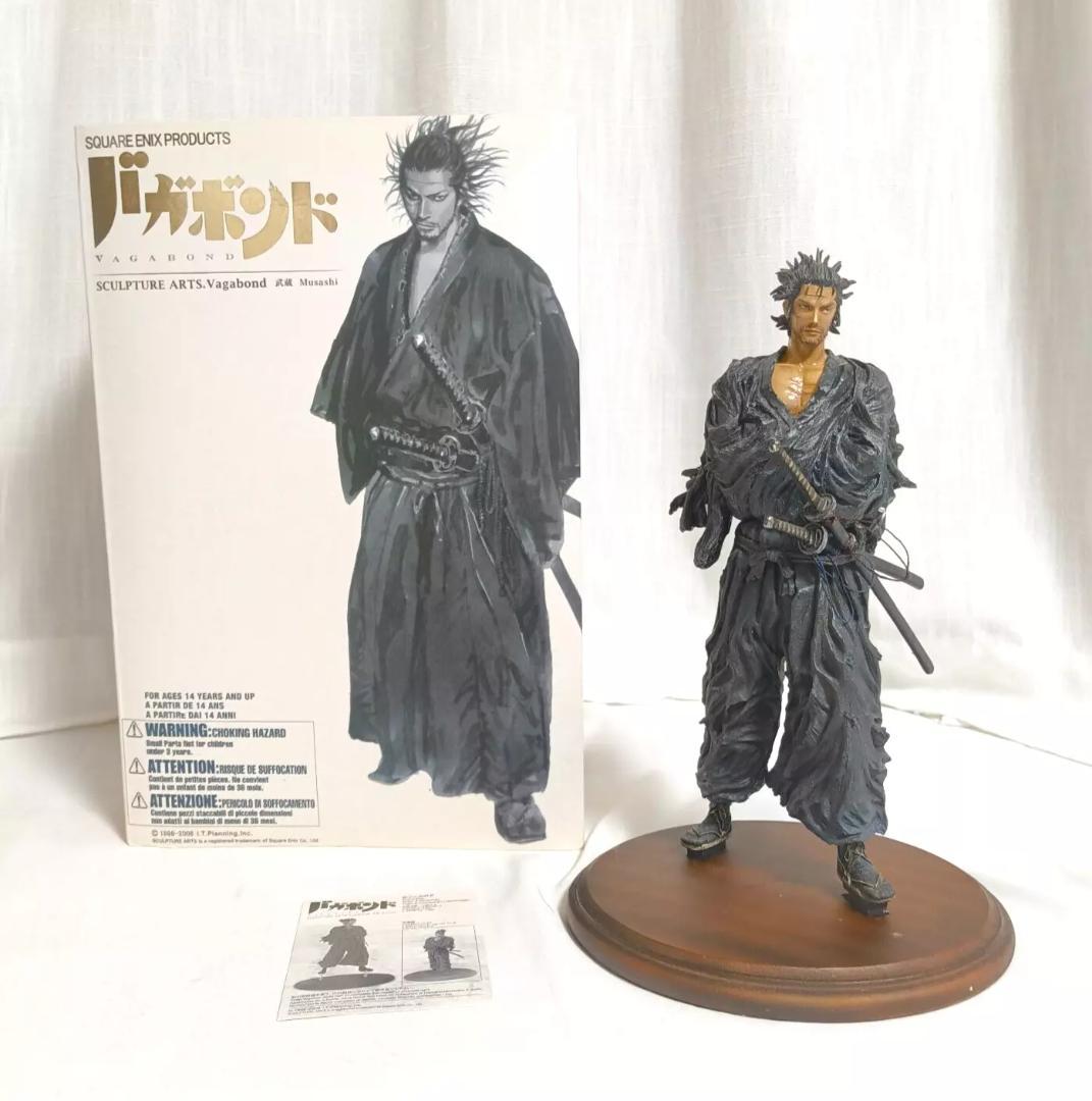 バガボンド SCULPTURE ARTS 宮本武蔵 フィギュア ポリレジン バガボンド SCULPTURE ARTS 宮本武蔵 フィギュア ポリレジン