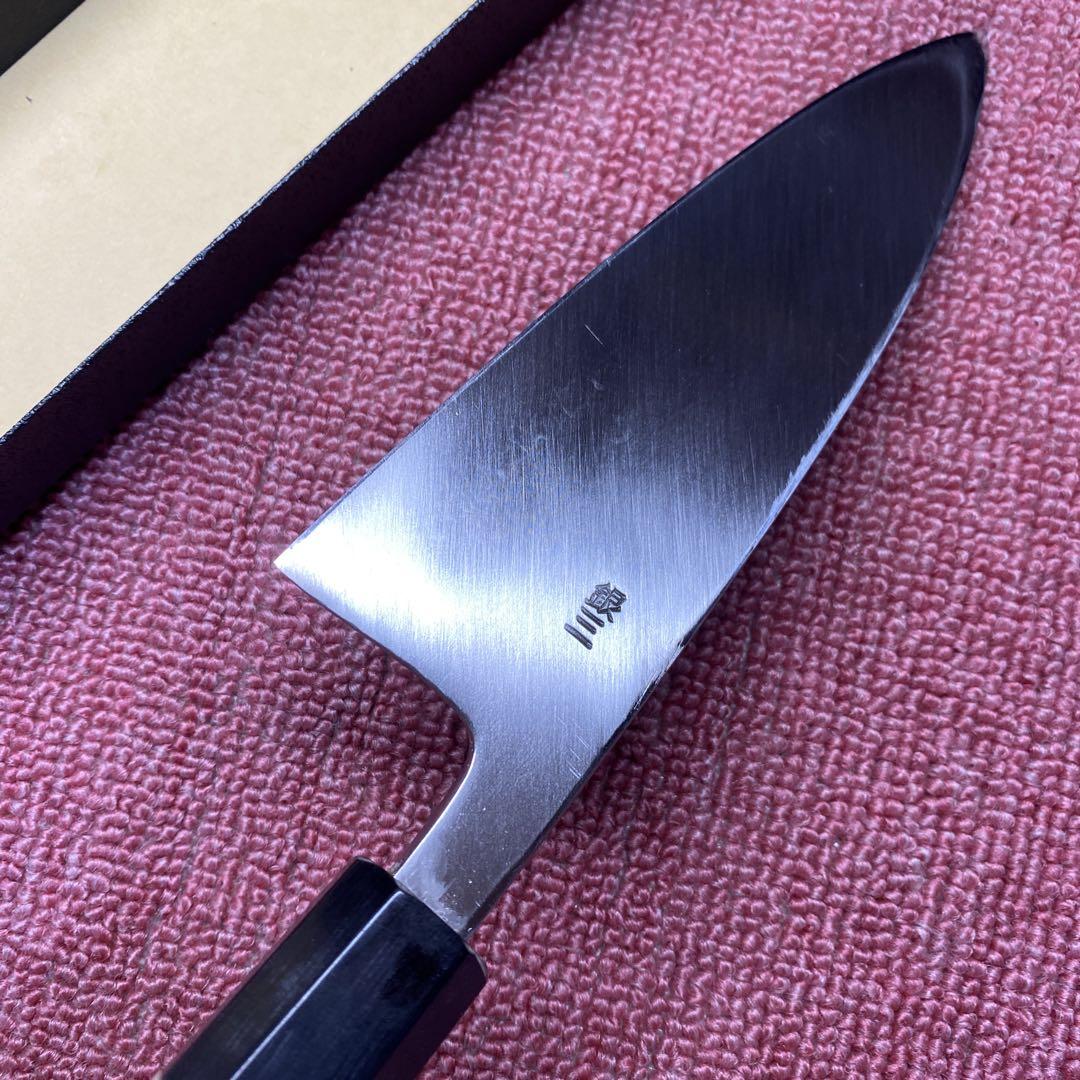 銀三鋼　出刃包丁　165㎜　5.5寸