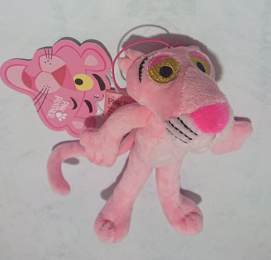 ピンクパンサー　ぬいぐるみ　アミューズメント専用景品　PINK PANTHER 最終価格】PINK PANTHER ピンクパンサー ぬいぐるみ 中サイズ