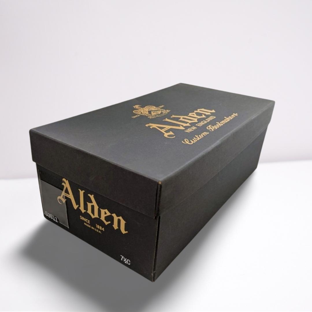 Alden オールデン コードバン レア ワイズＣ プレーントゥ 7.5