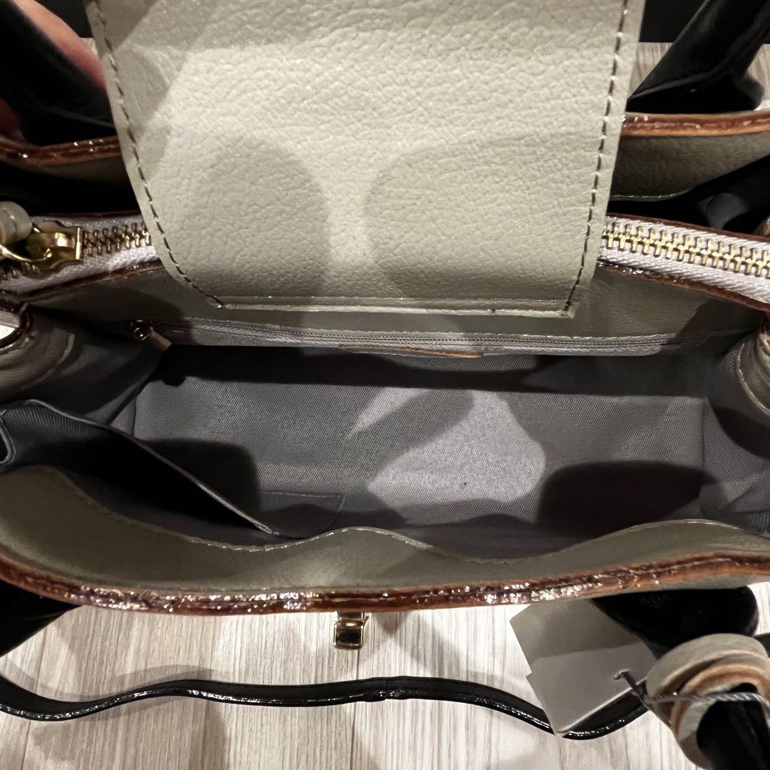 【新品】ペルケ perche ゴートユーティリティヒネリかぶせトートS