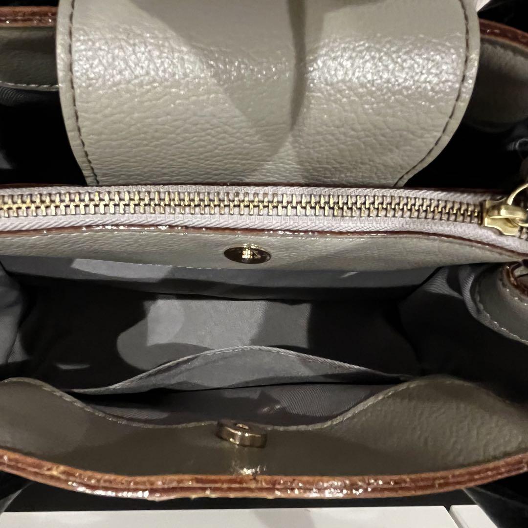 【新品】ペルケ perche ゴートユーティリティヒネリかぶせトートS