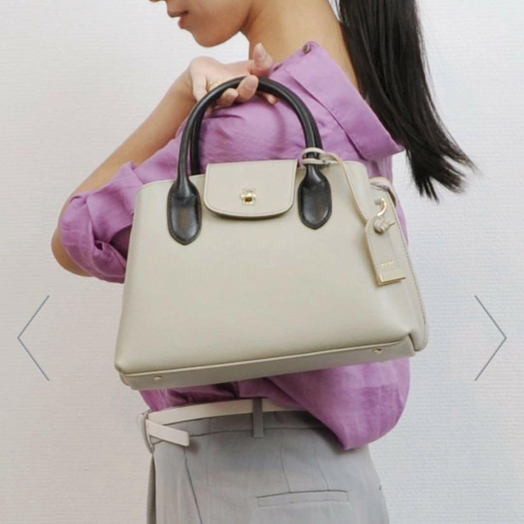 【新品】ペルケ perche ゴートユーティリティヒネリかぶせトートS