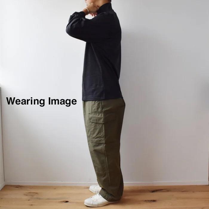 トップス ENDS and MEANS MerinoWool MockNeck Tee L