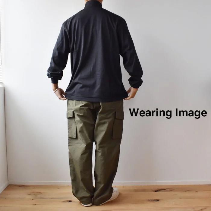 トップス ENDS and MEANS MerinoWool MockNeck Tee L